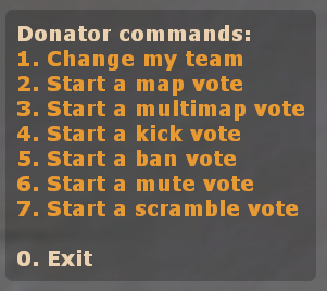 Donator Menu Screenshot